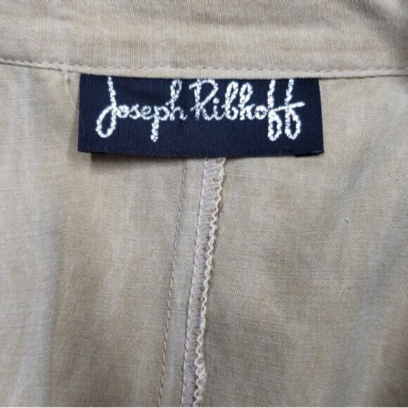 Joseph Ribkoff Bronze Tan Wrap Tunic Blouse Long Sleeve Top Plus Size - Picture 10 of 13